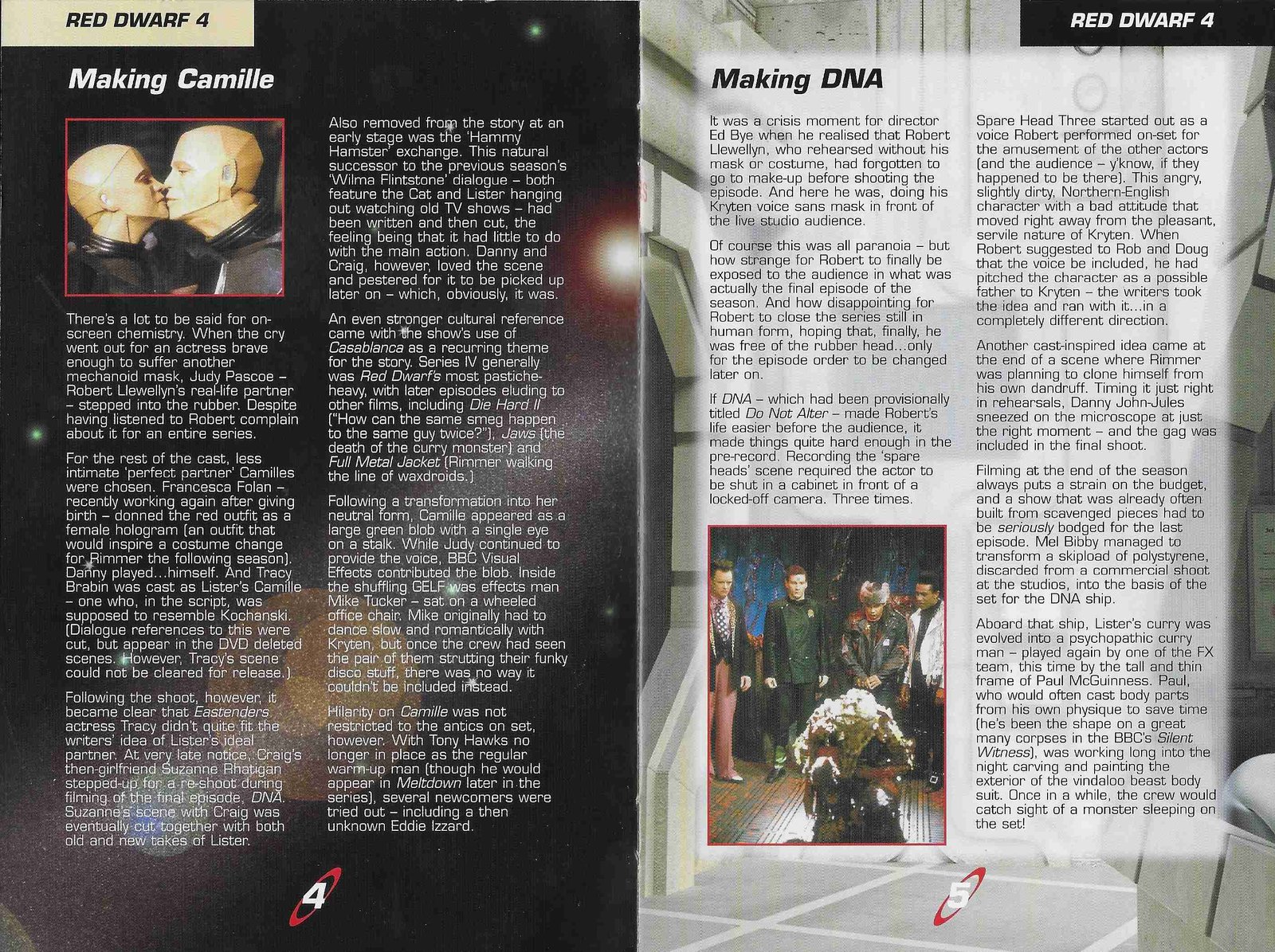 Inserts from BBCDVD 1307